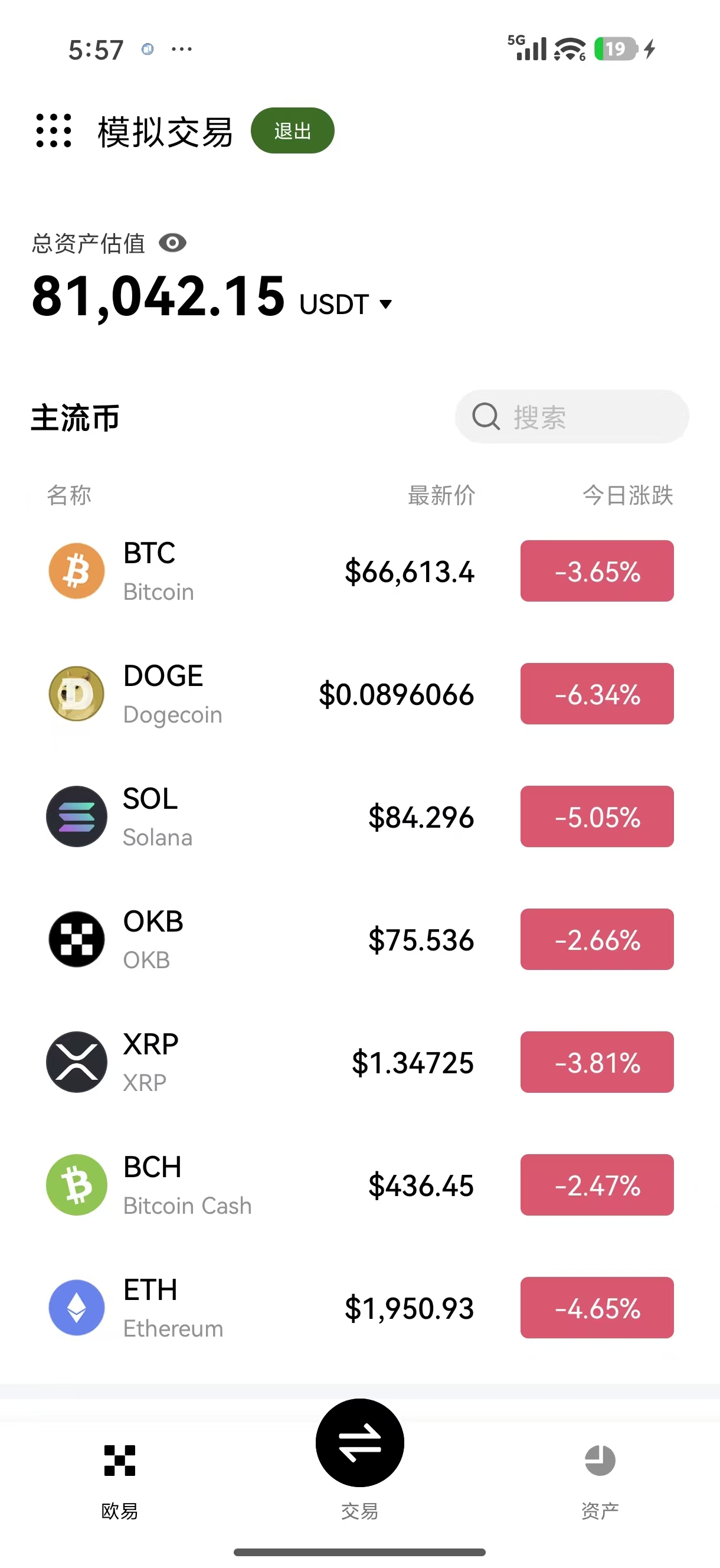 ouyi官方app下载 支持极速充提与行情预警的移动交易软件